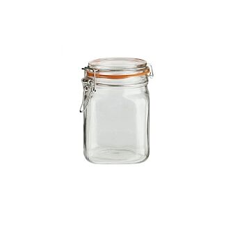 Bote hermético cristal 1l